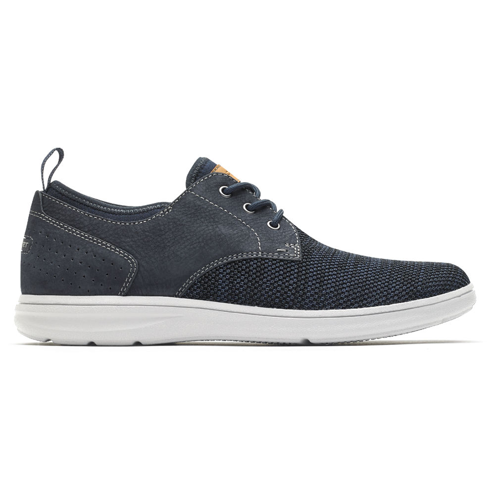 Rockport Oxfords For Mens Navy - Zaden Plain Toe - KM0782639